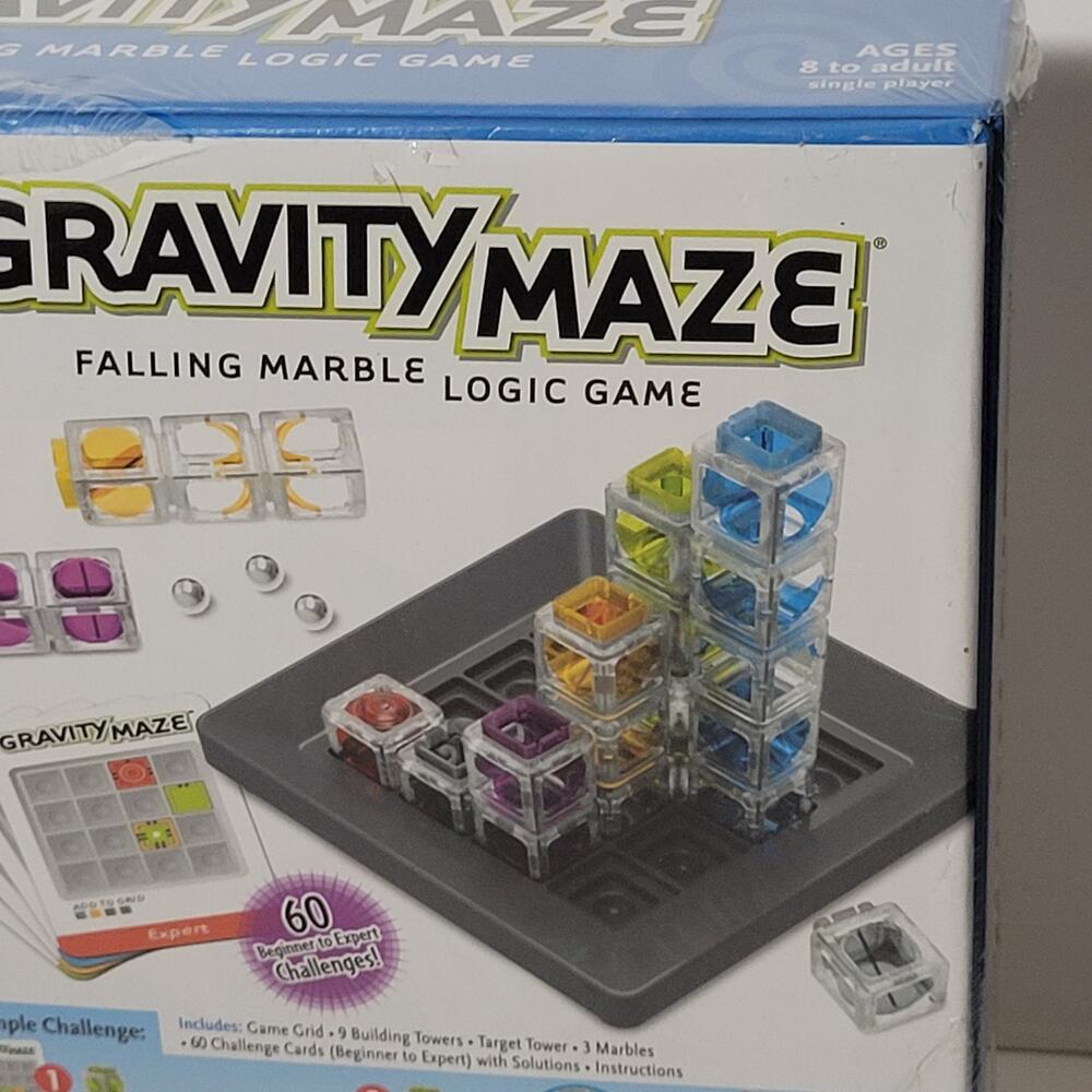 Think Fun Gravity Maze Falling Marble Logic Game Fun - Picture 8 of 10
